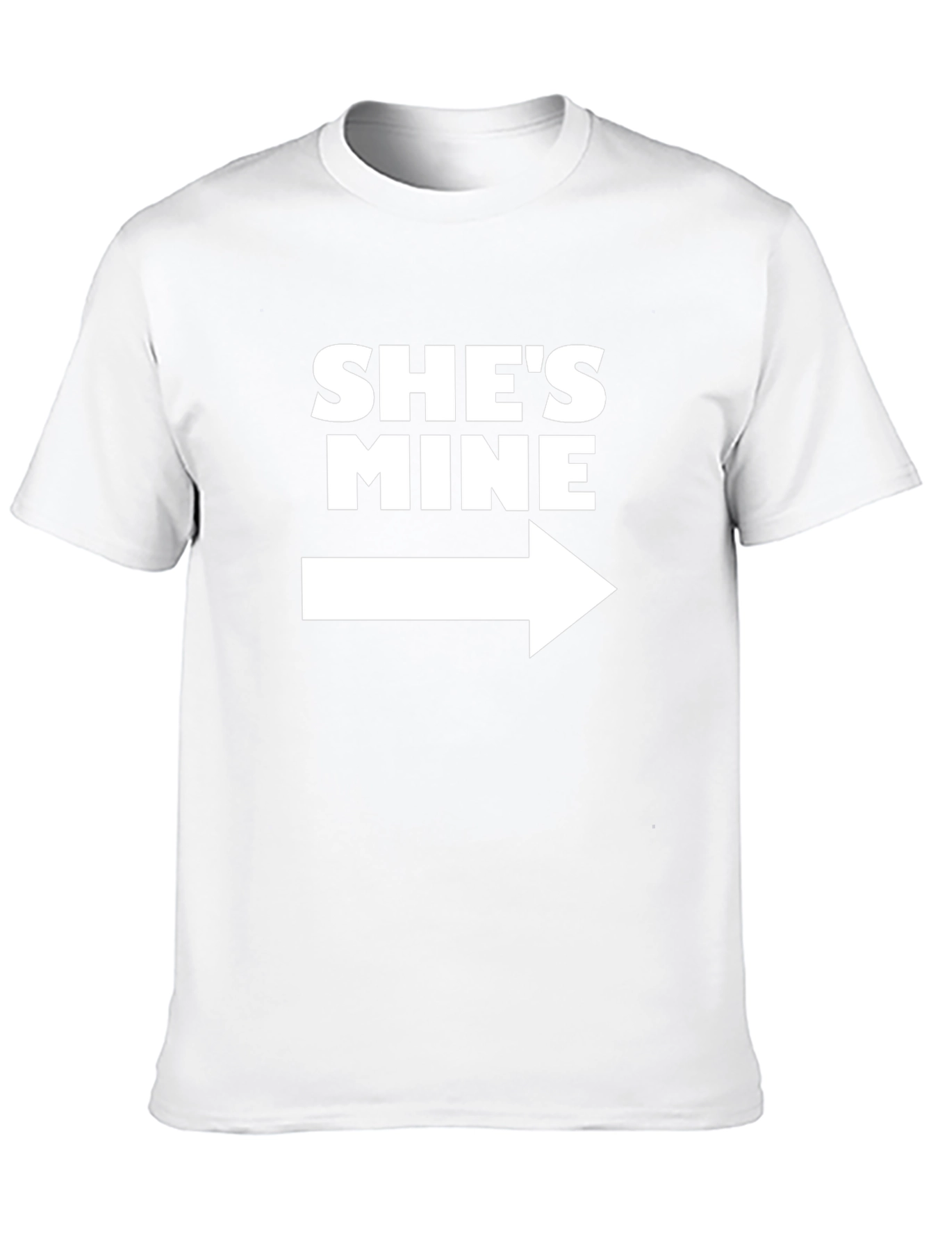 Shes Mine T-Shirt - Right Arrow