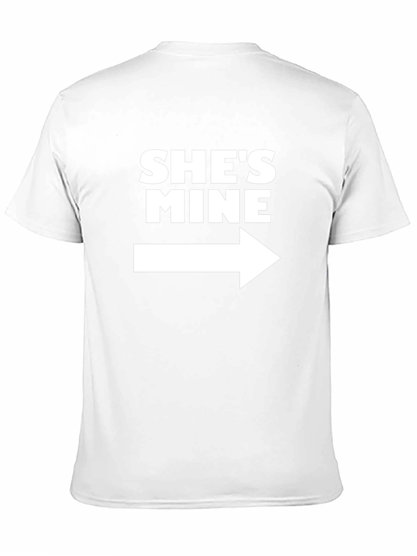Shes Mine T-Shirt - Right Arrow