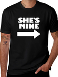 Shes Mine T-Shirt - Right Arrow