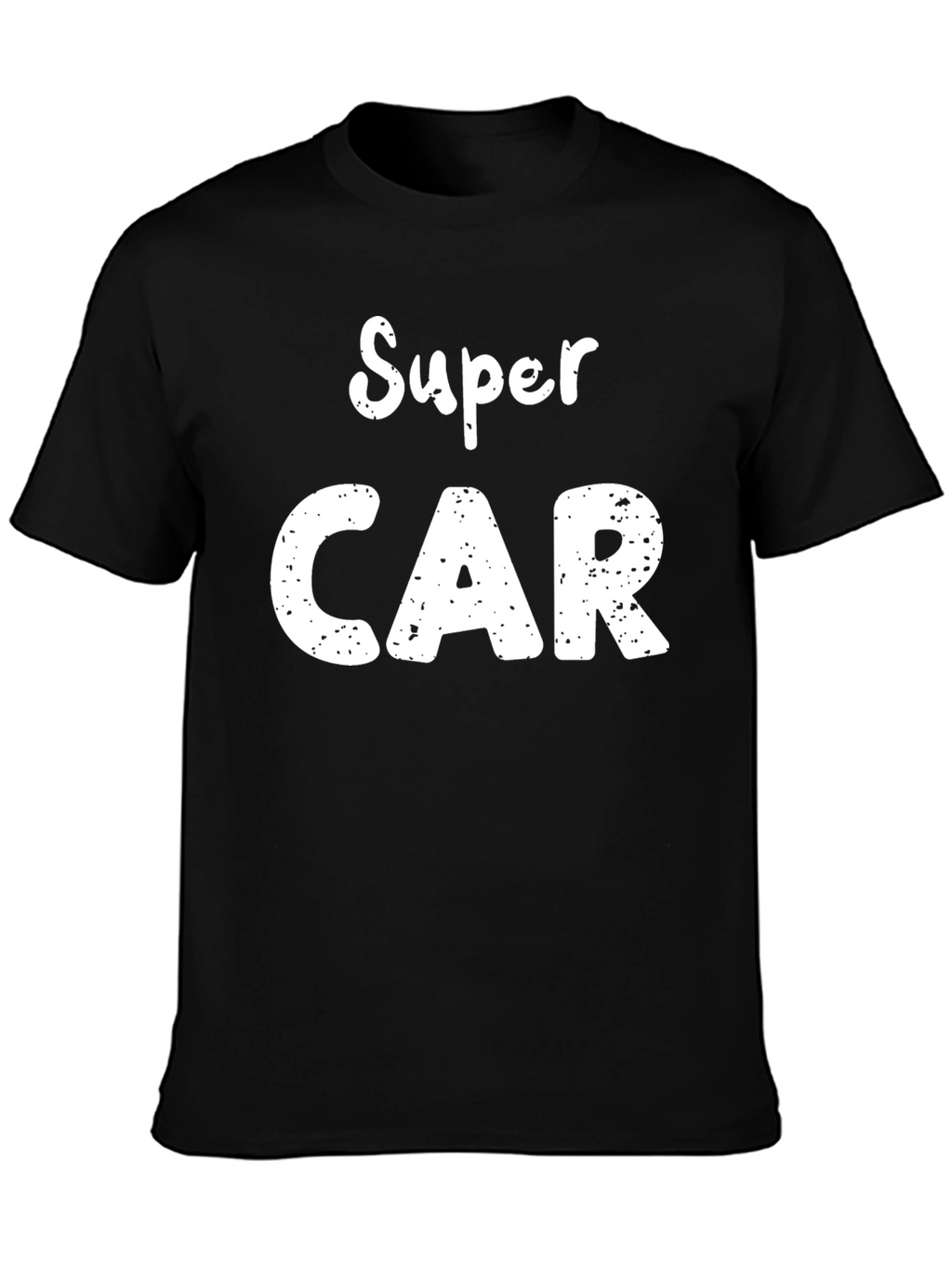 Super Car Graphic T-Shirt - Black