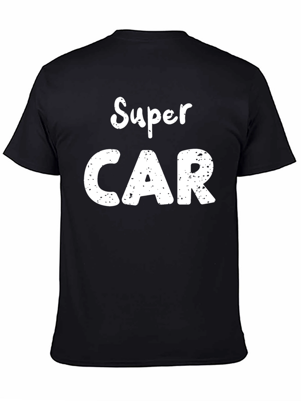 Super Car Graphic T-Shirt - Black
