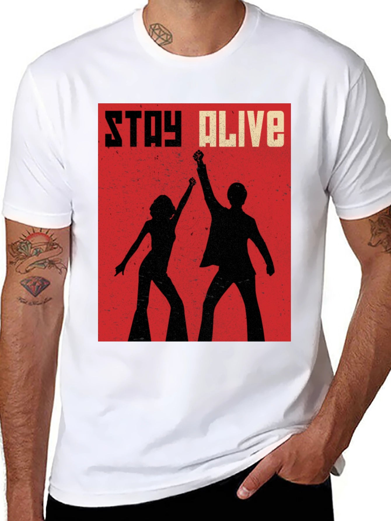 Stay Alive Disco T-Shirt