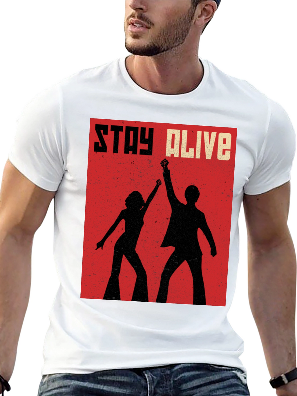 Stay Alive Disco T-Shirt