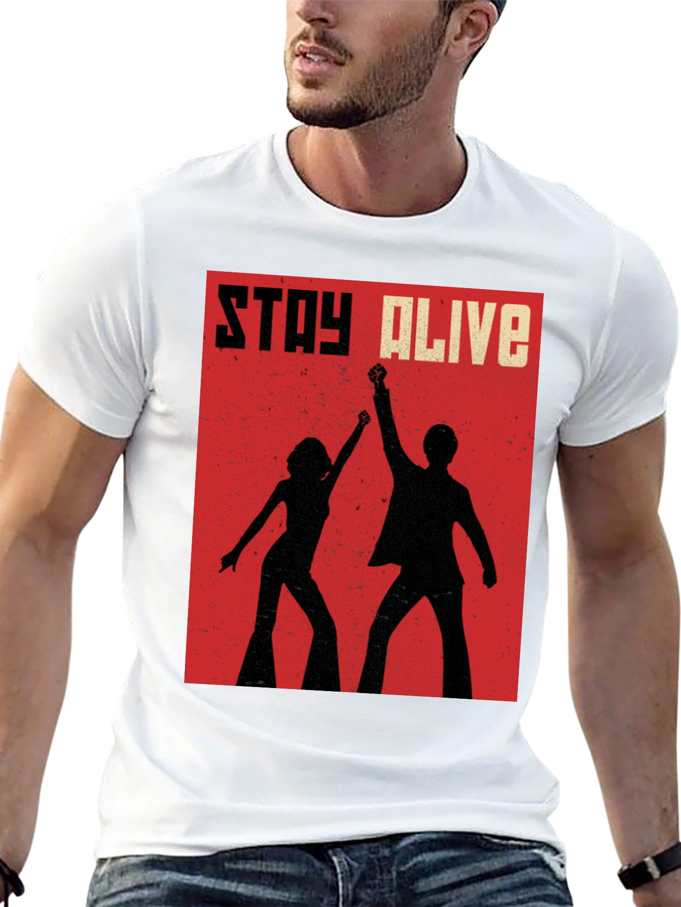 Stay Alive Disco T-Shirt