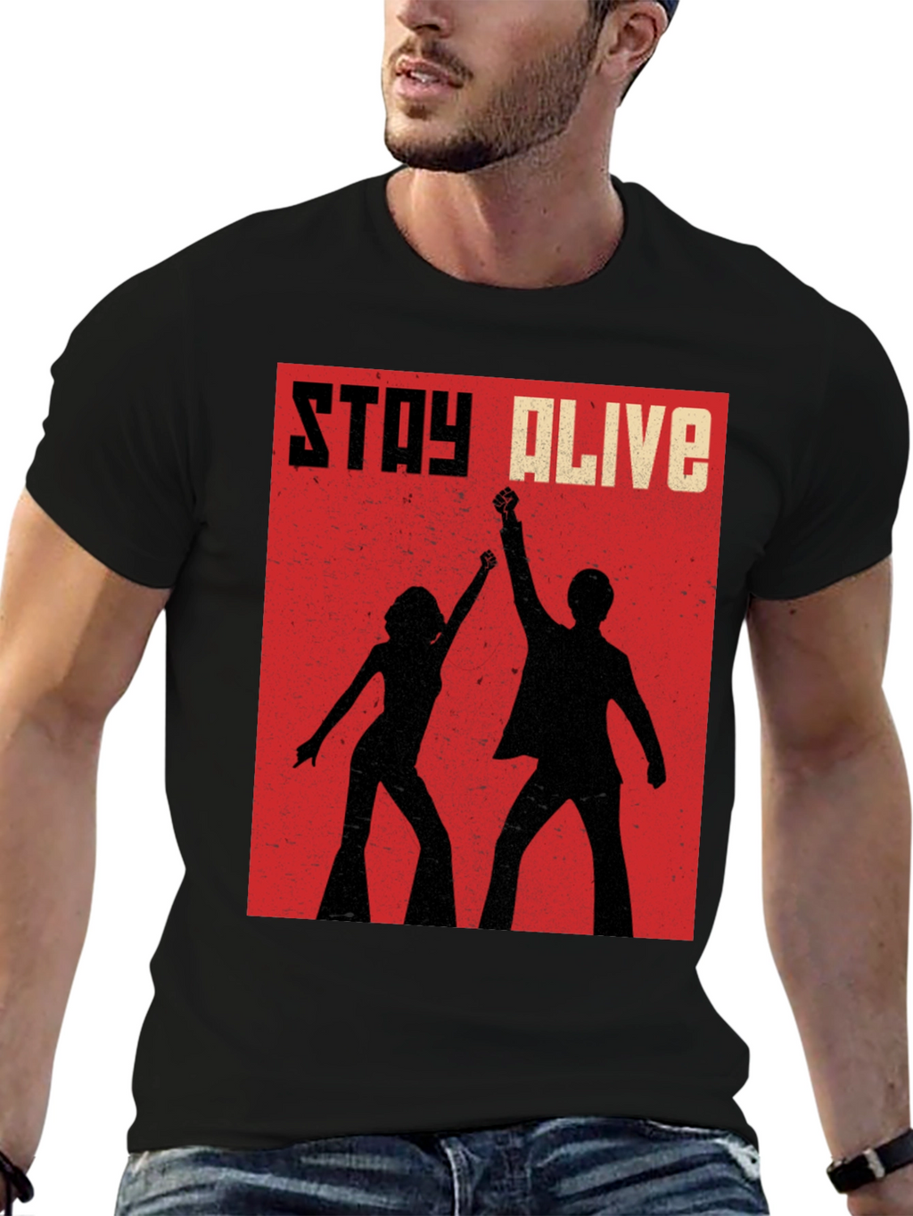 Stay Alive Disco T-Shirt