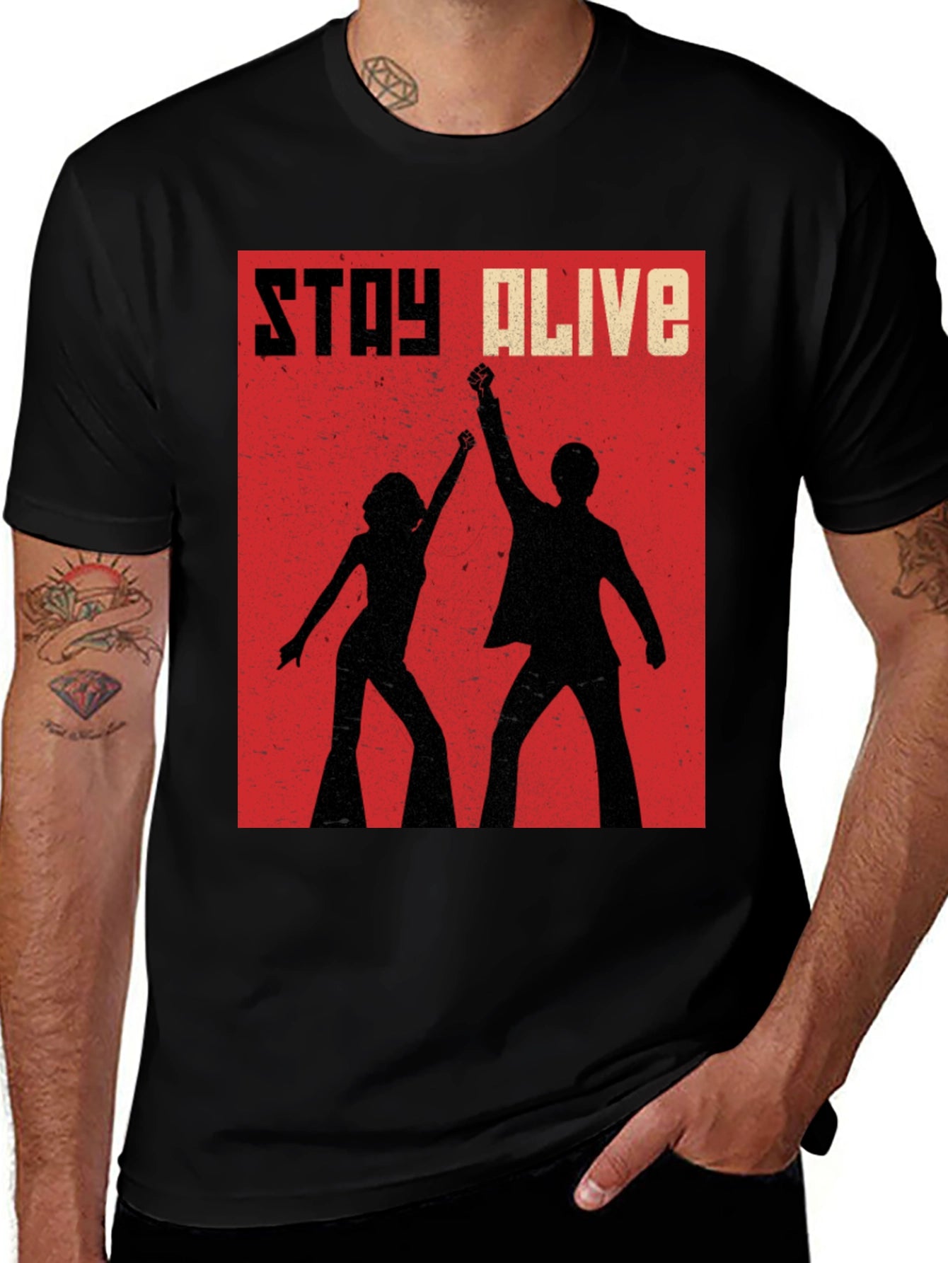 Stay Alive Disco T-Shirt