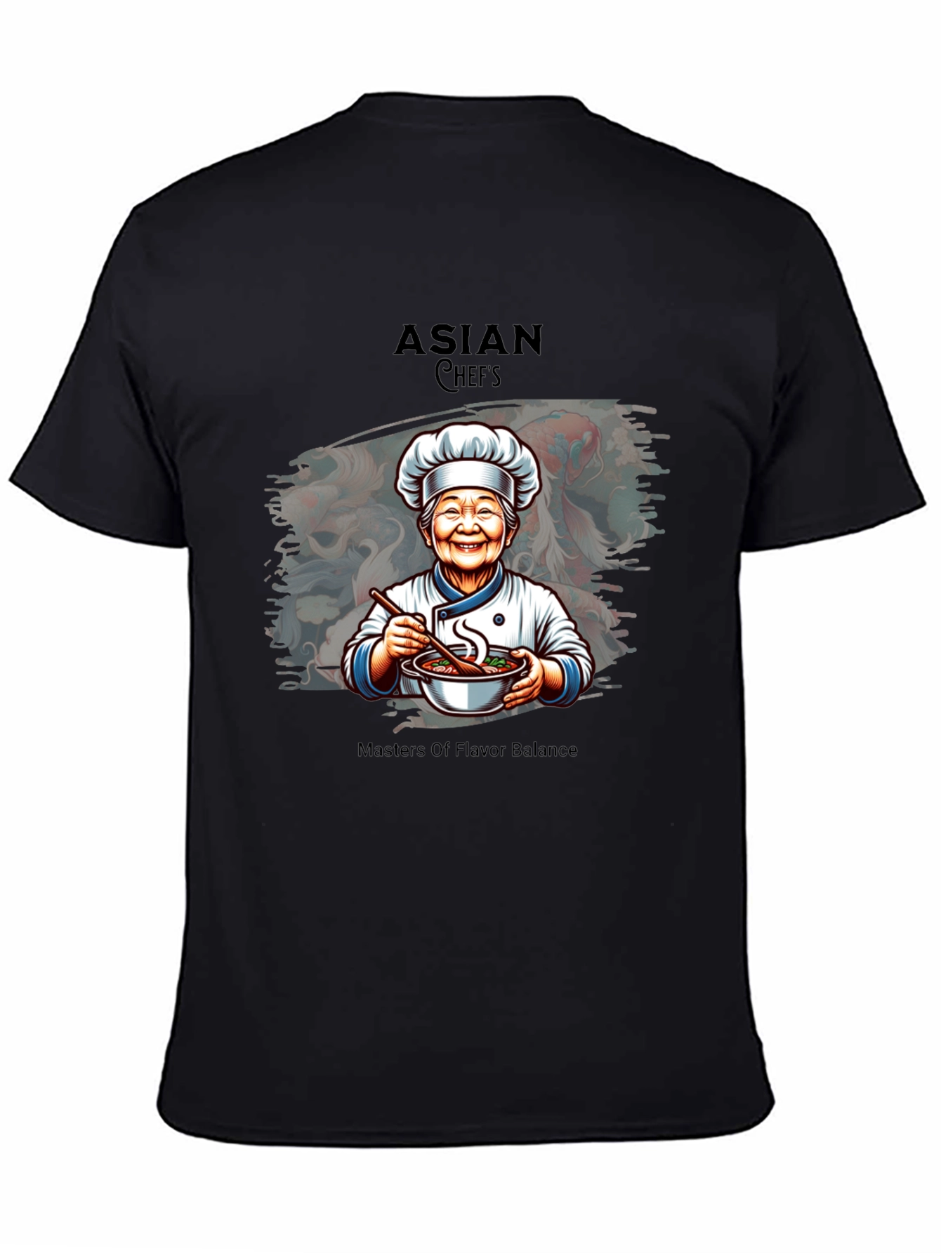 Asian Chefs T-Shirt - Masters Of Flavor Balance