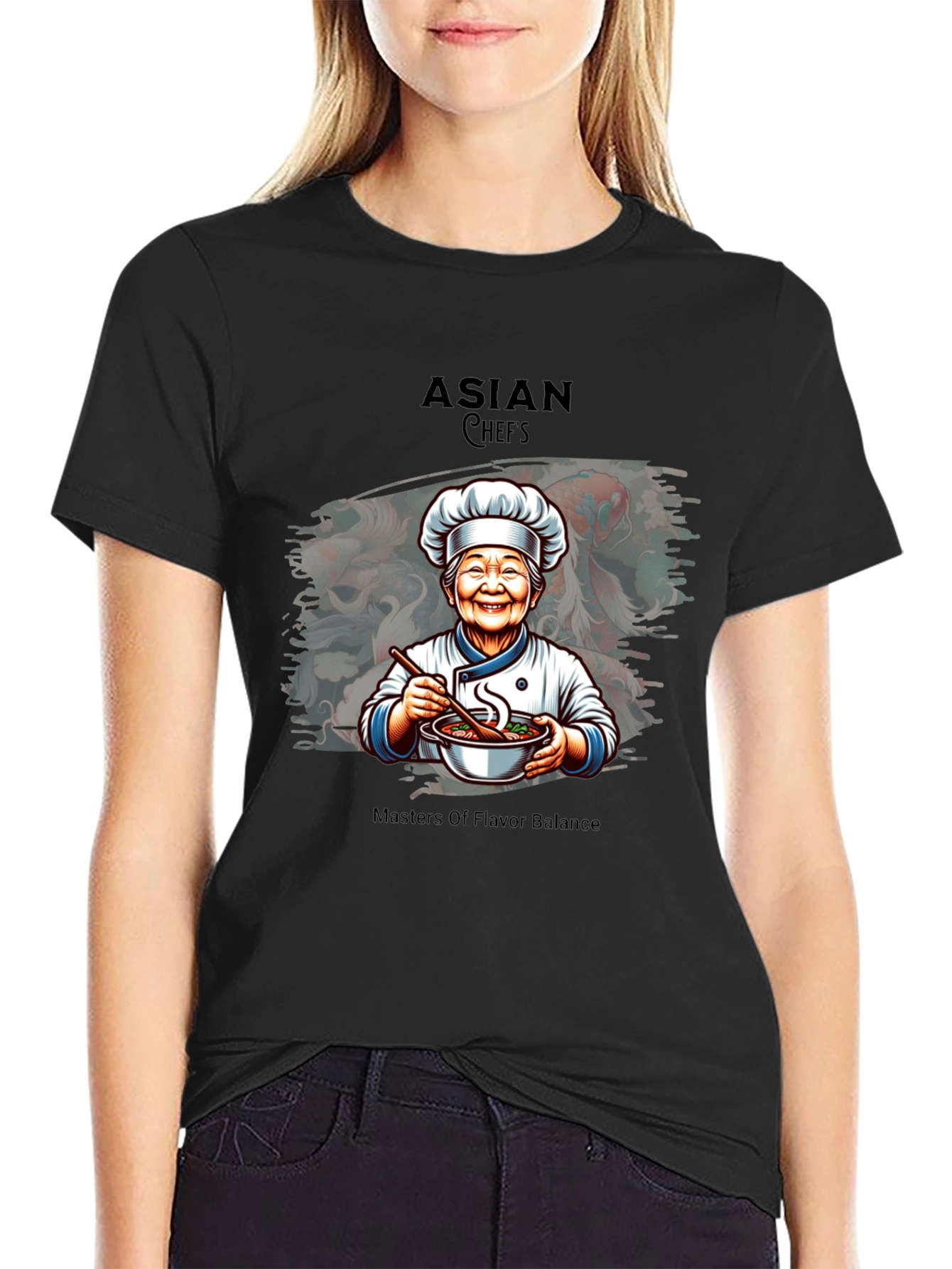 Asian Chefs T-Shirt - Masters Of Flavor Balance