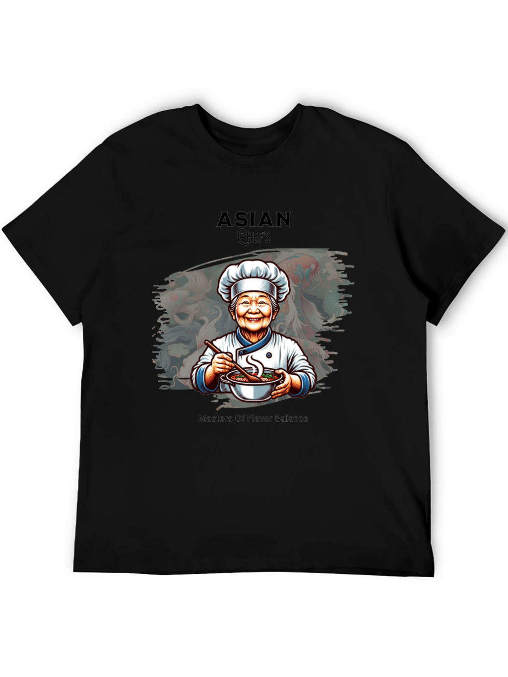 Asian Chefs T-Shirt - Masters Of Flavor Balance