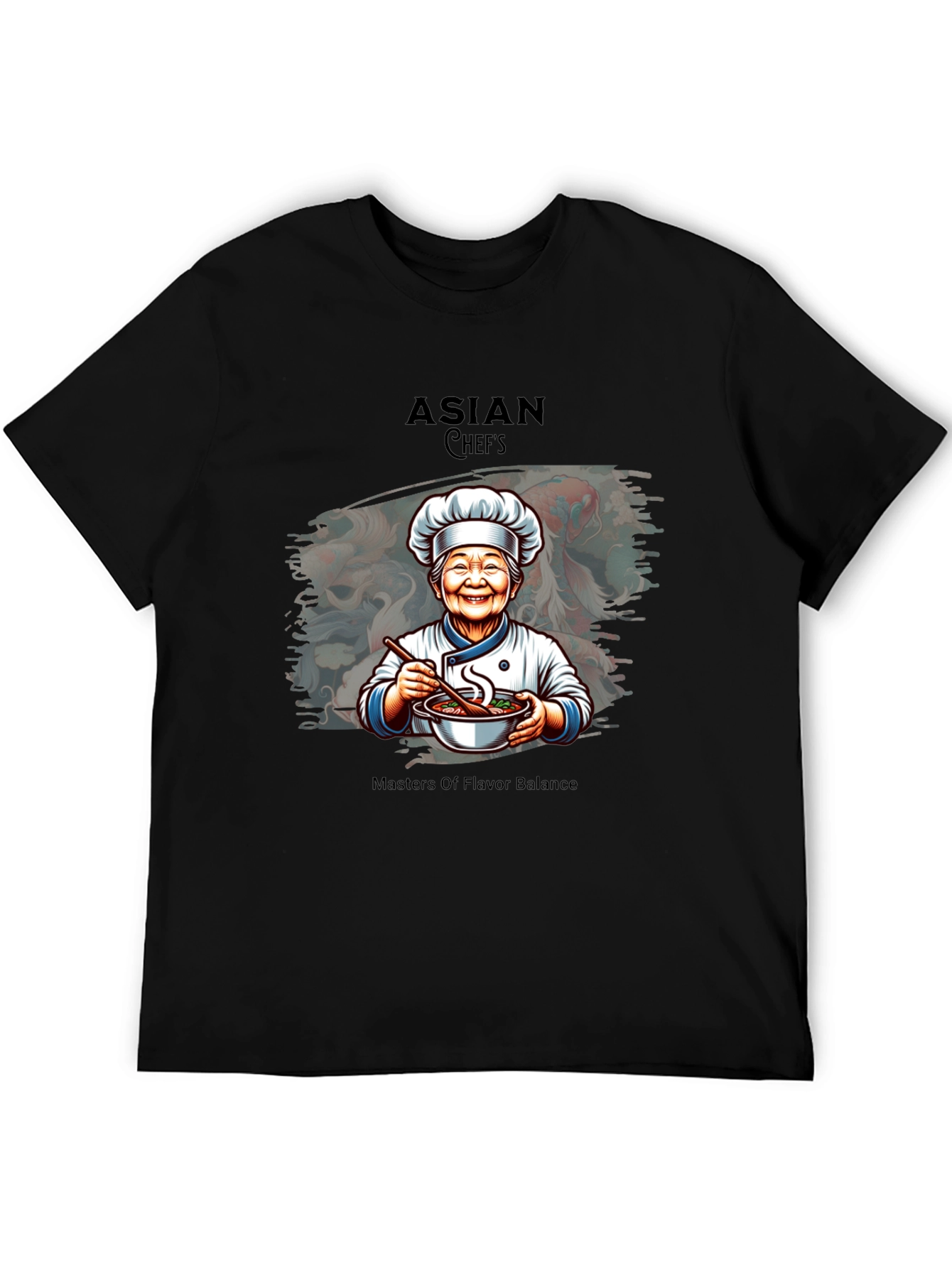Asian Chefs T-Shirt - Masters Of Flavor Balance