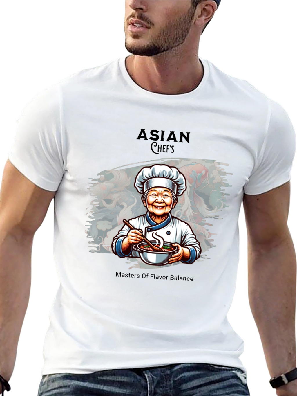 Asian Chefs T-Shirt - Masters Of Flavor Balance