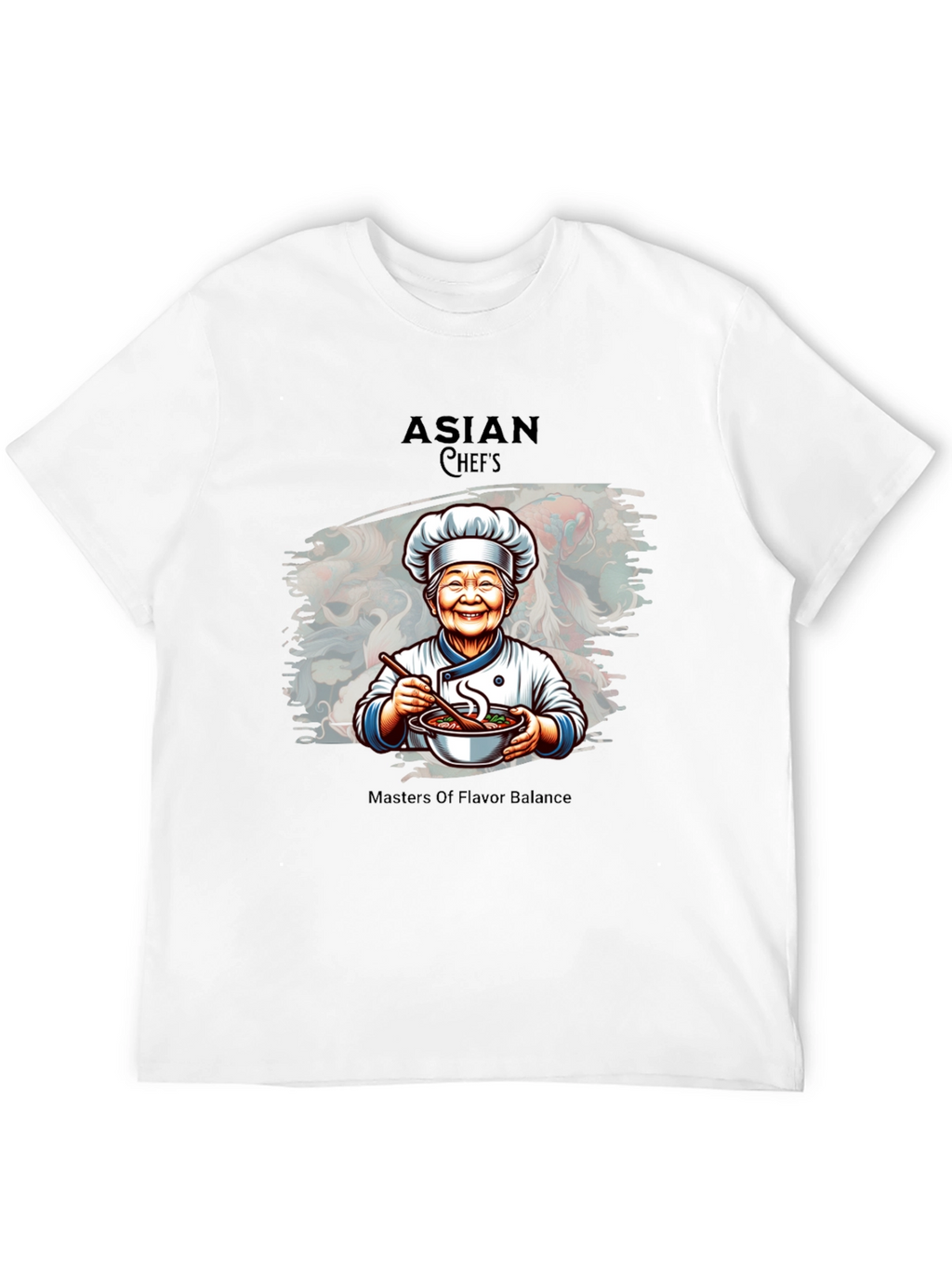 Asian Chefs T-Shirt - Masters Of Flavor Balance