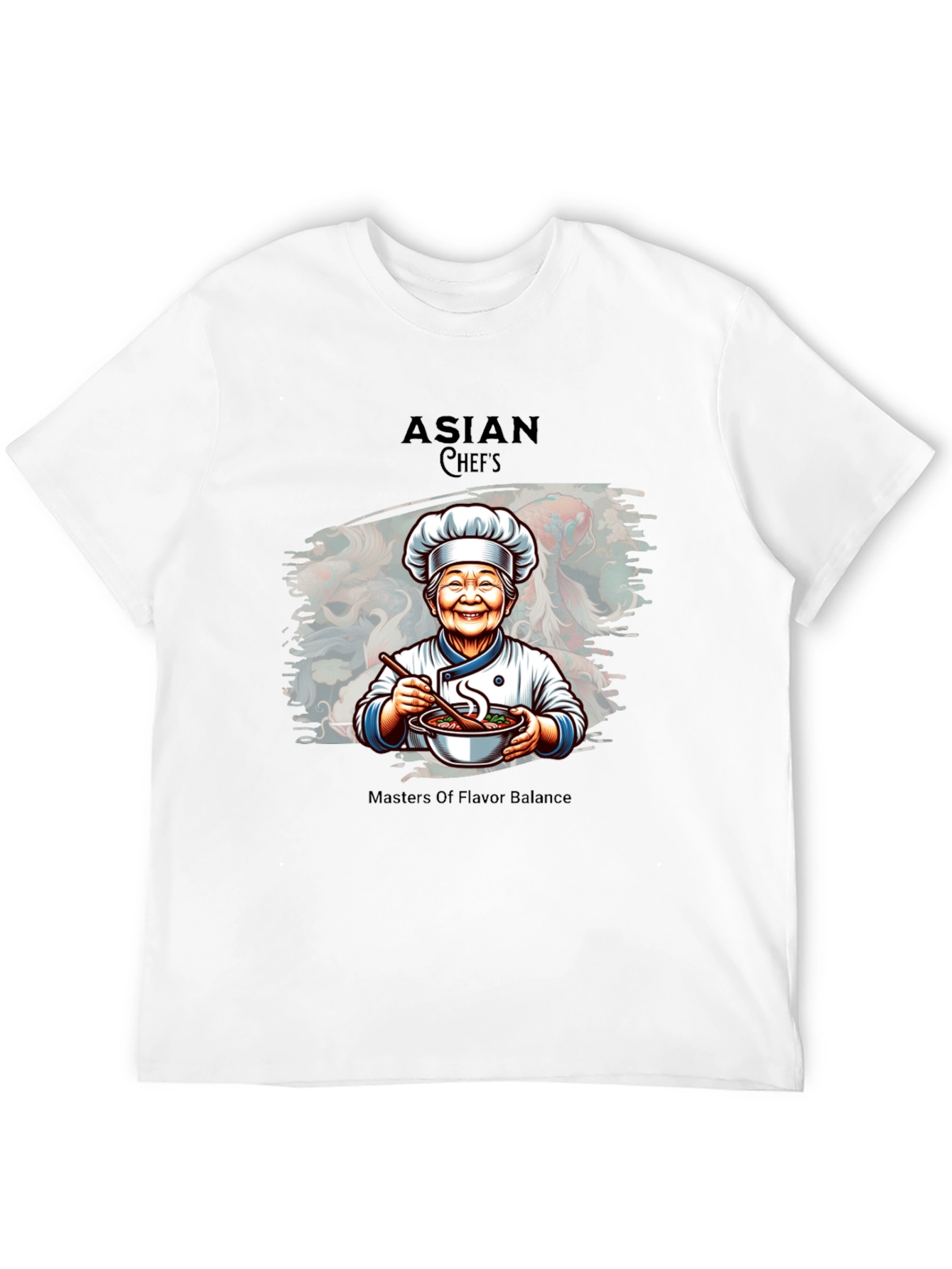 Asian Chefs T-Shirt - Masters Of Flavor Balance