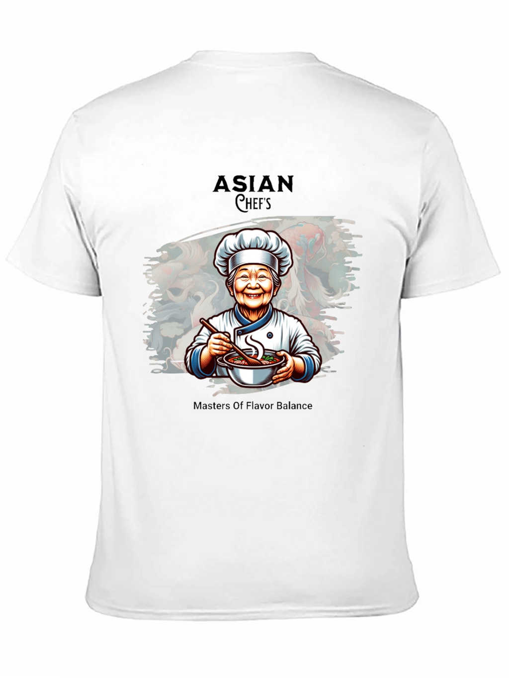 Asian Chefs T-Shirt - Masters Of Flavor Balance