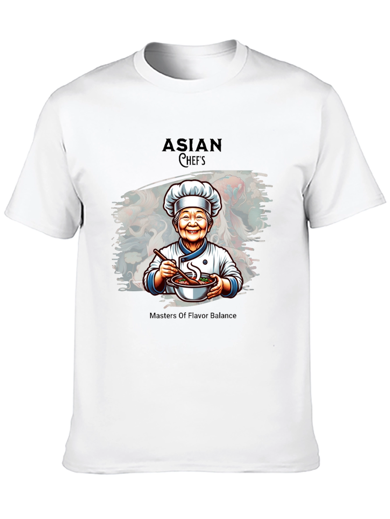 Asian Chefs T-Shirt - Masters Of Flavor Balance