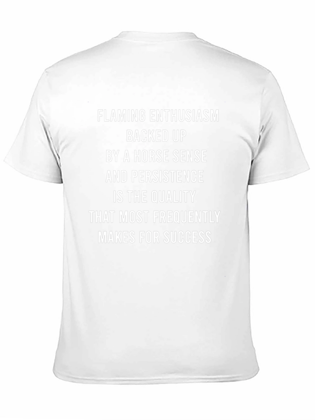 Enthusiasm & Horse Sense Success T-Shirt