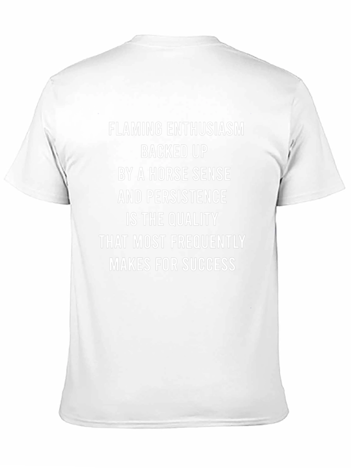 Enthusiasm & Horse Sense Success T-Shirt