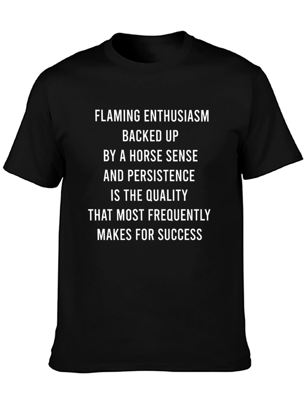Enthusiasm & Horse Sense Success T-Shirt