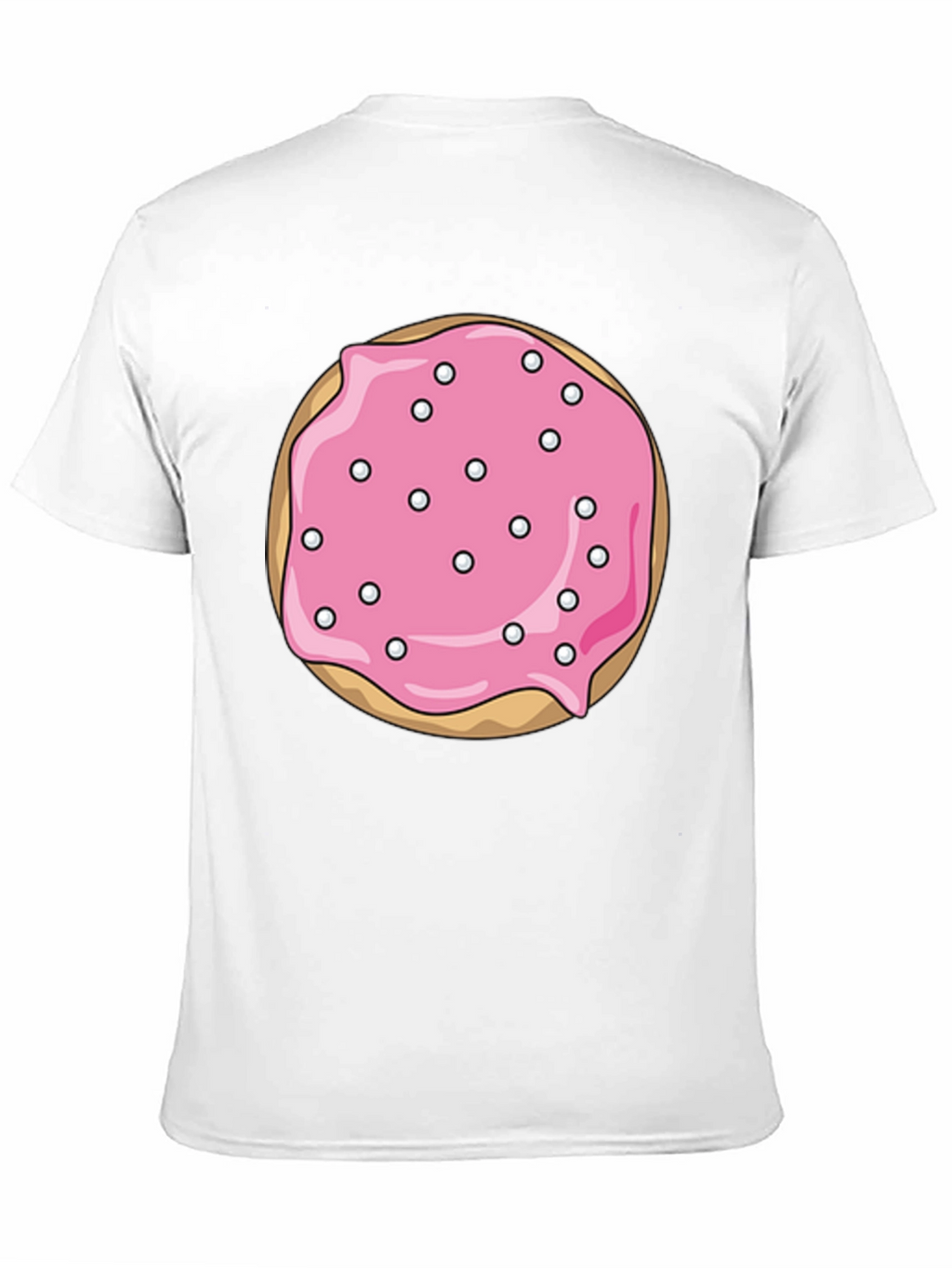 Donut Graphic Tee - Novelty Food T-Shirt