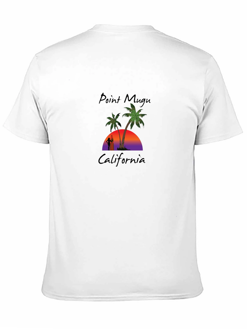Point Mugu California Graphic T-Shirt