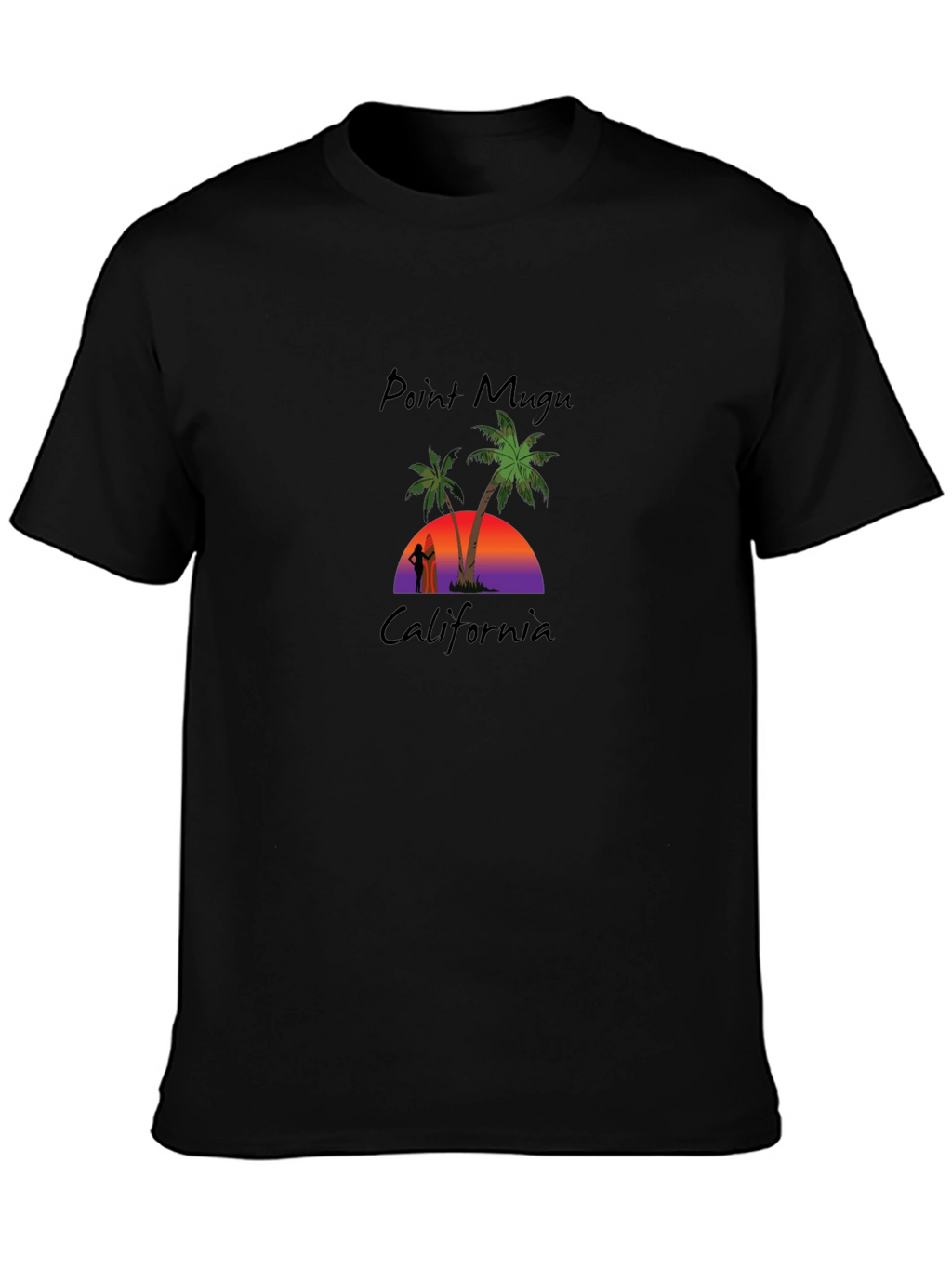 Point Mugu California Graphic T-Shirt