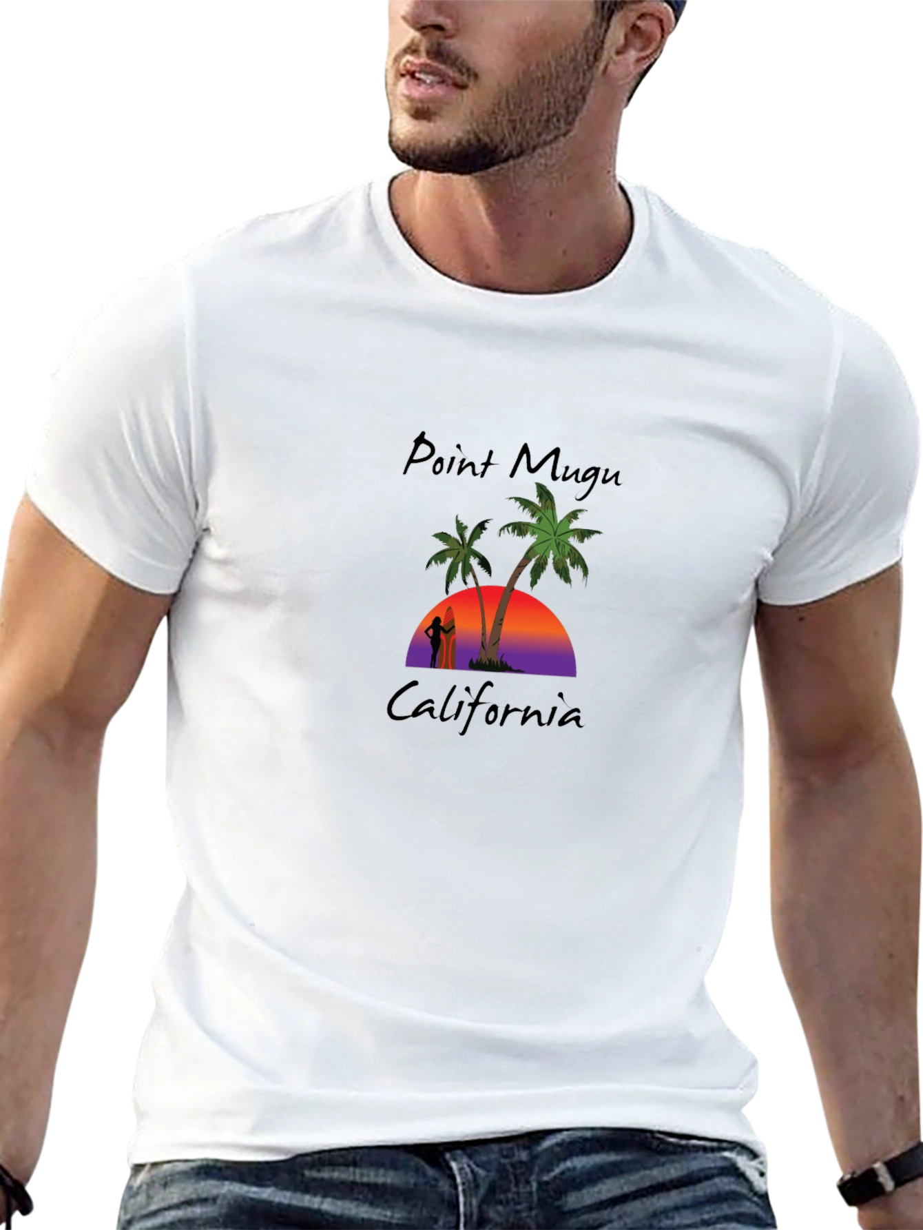 Point Mugu California Graphic T-Shirt