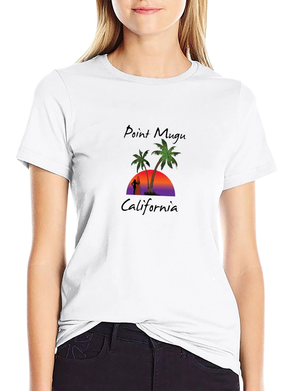 Point Mugu California Graphic T-Shirt