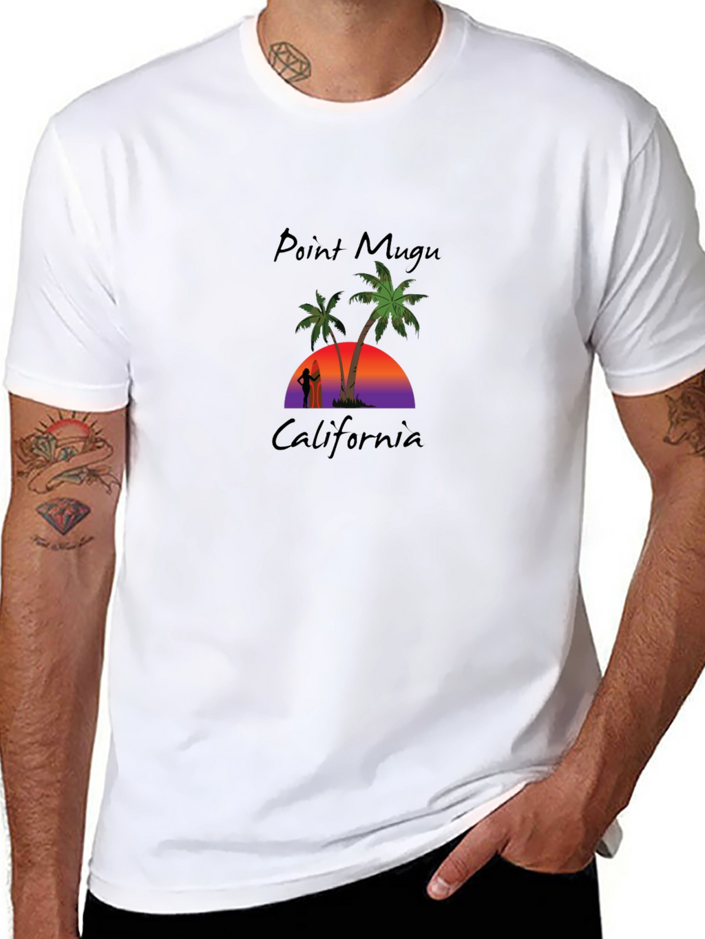 Point Mugu California Graphic T-Shirt