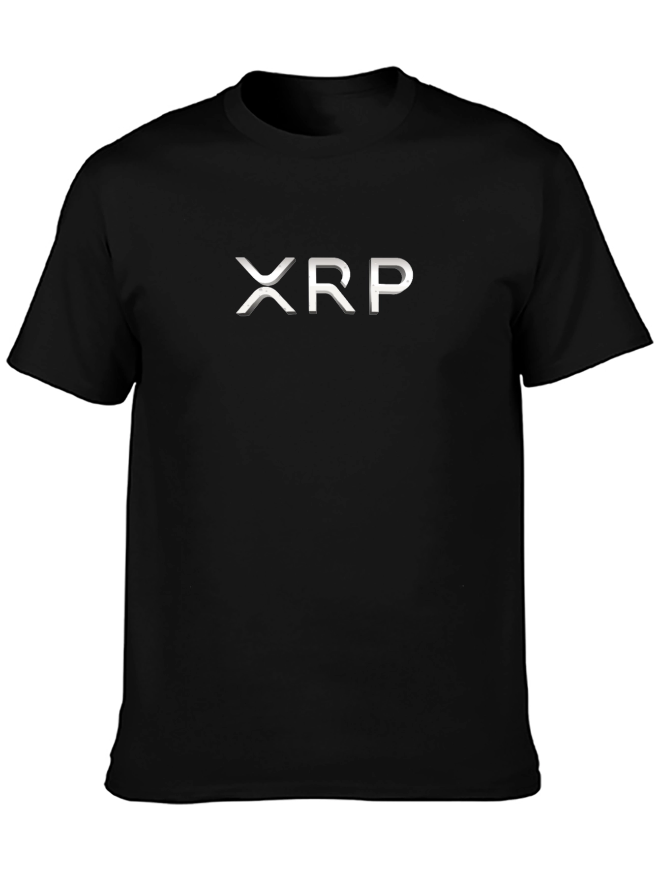 XRP Crypto Black T-Shirt