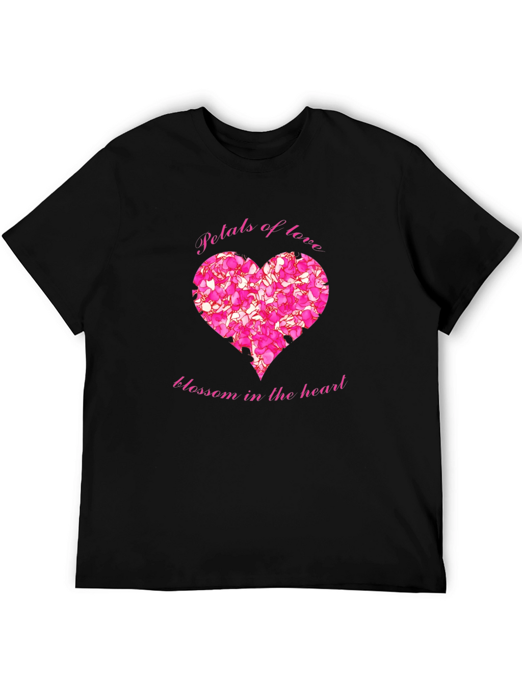 Petals of Love Blossom Heart T-Shirt