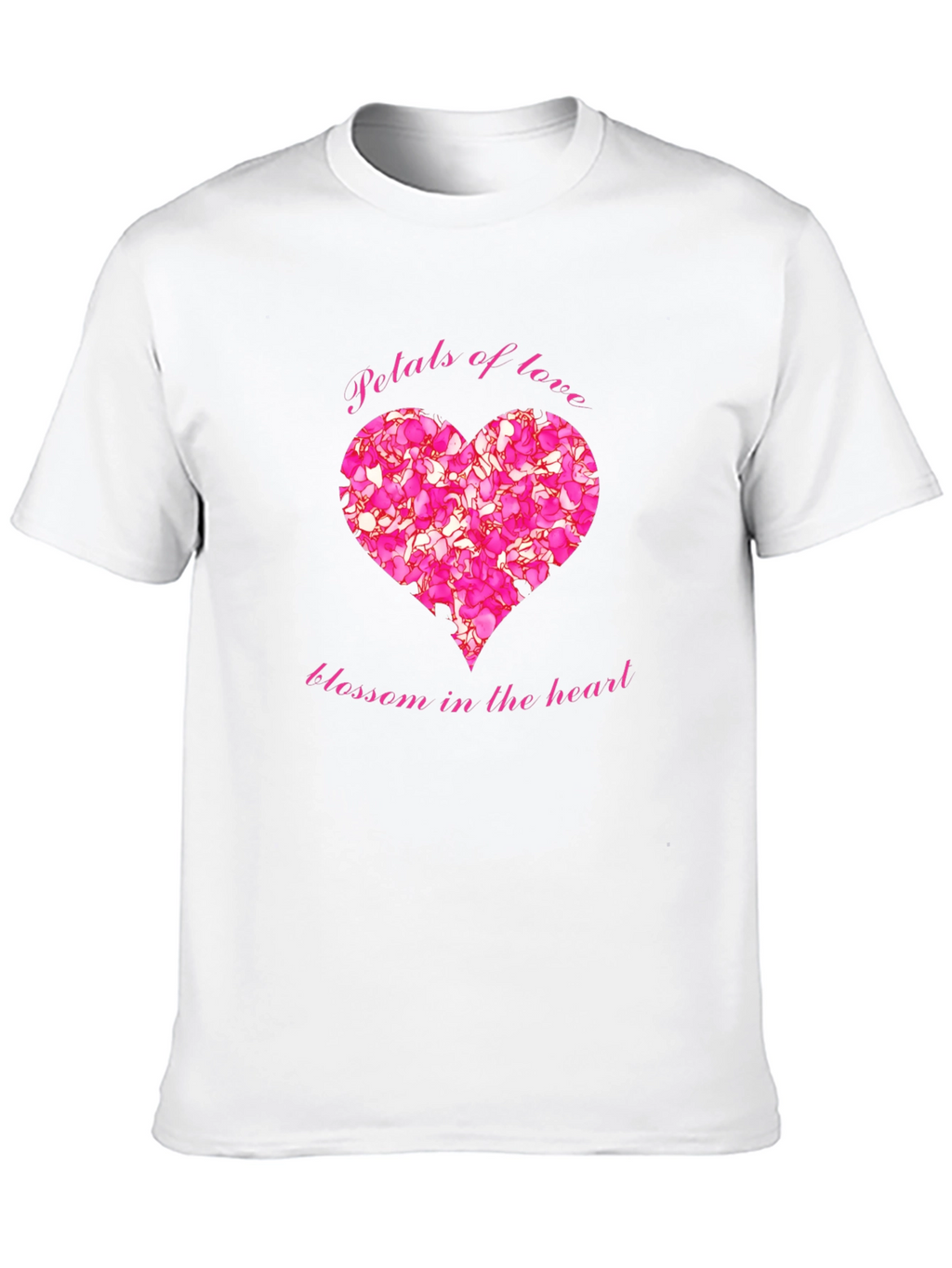 Petals of Love Blossom Heart T-Shirt