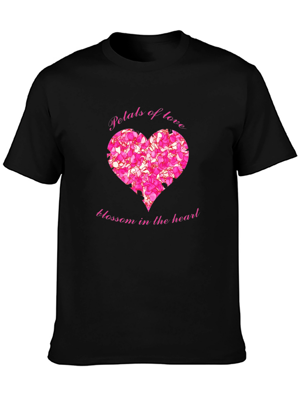 Petals of Love Blossom Heart T-Shirt