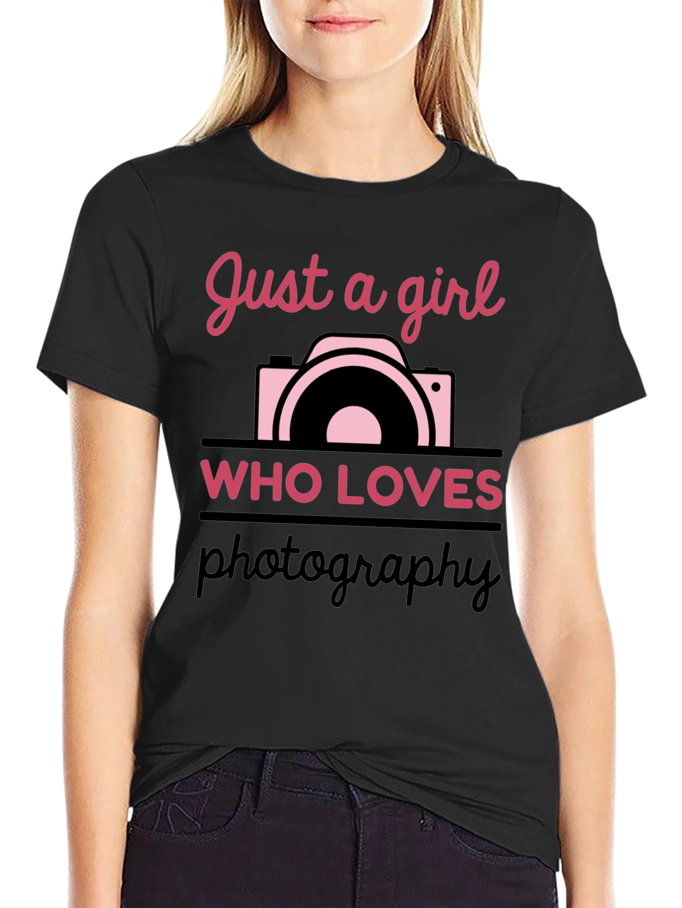 Just a Girl Who Loves Photography T-Shirt