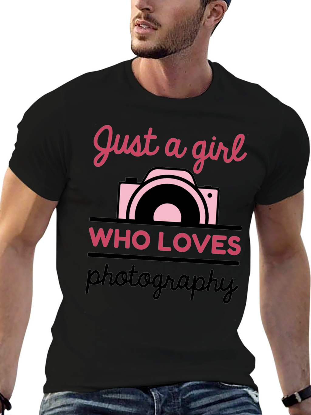 Just a Girl Who Loves Photography T-Shirt