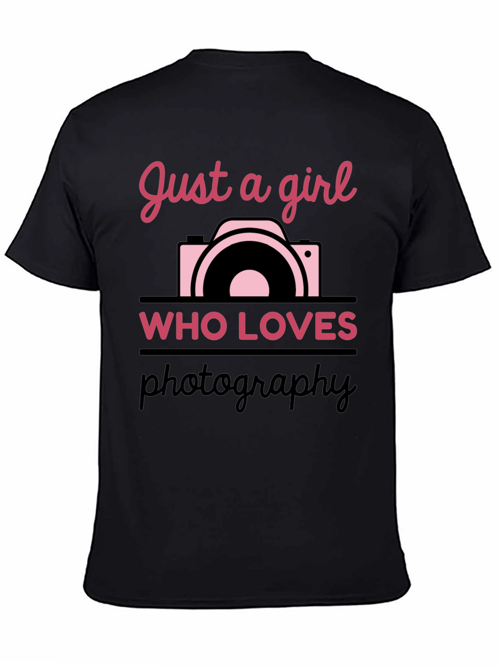 Just a Girl Who Loves Photography T-Shirt