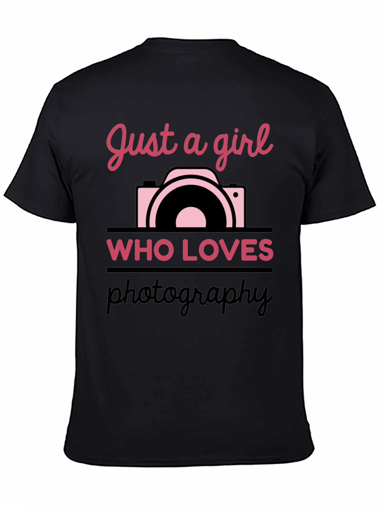 Just a Girl Who Loves Photography T-Shirt