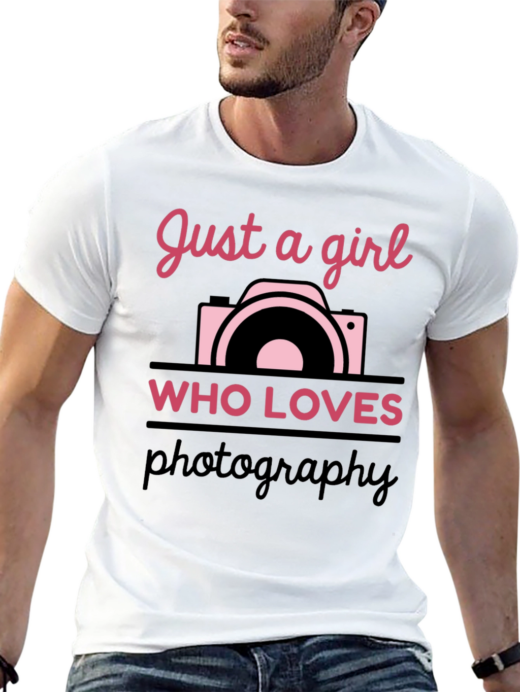 Just a Girl Who Loves Photography T-Shirt