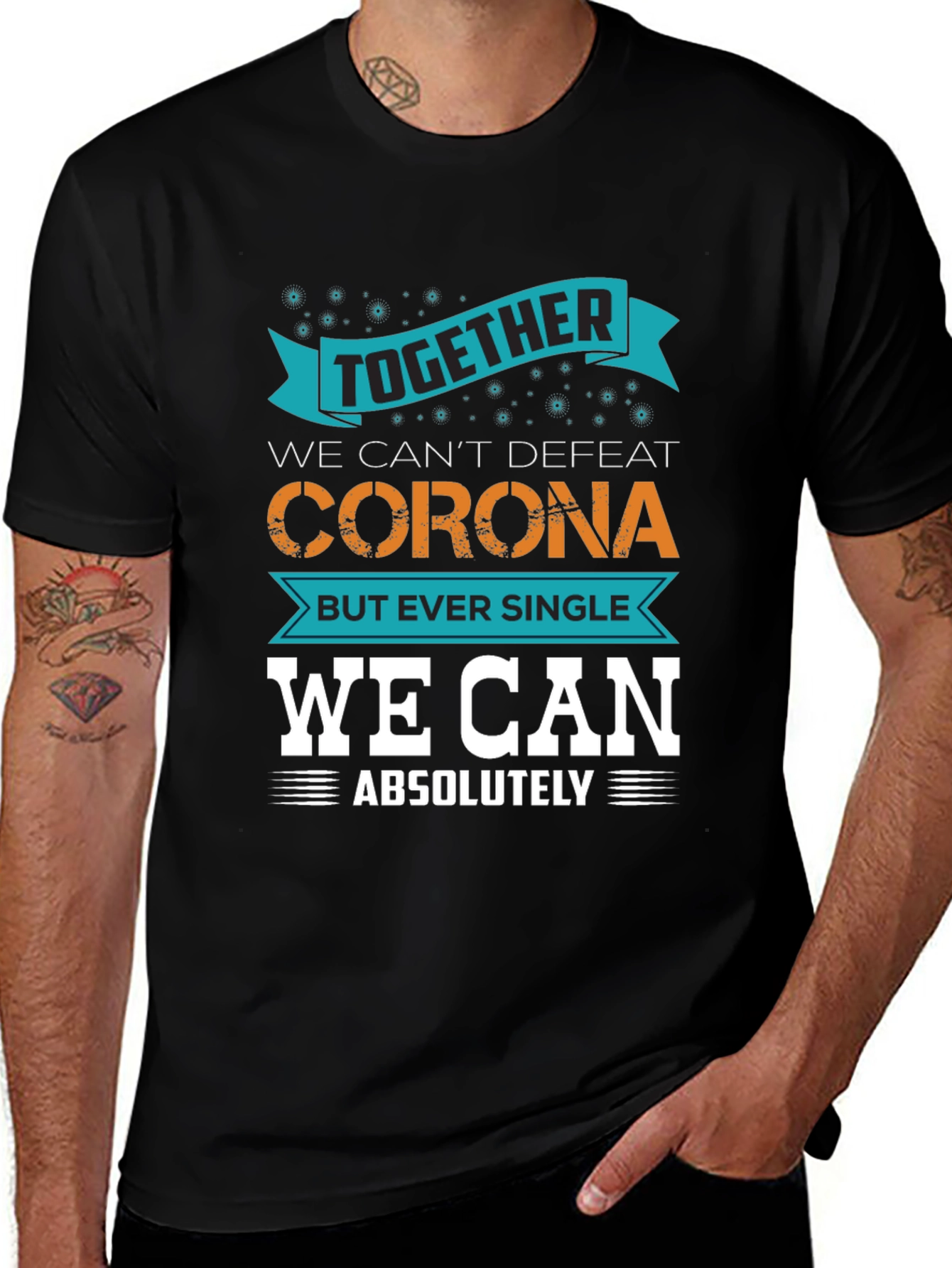 Together We Can T-Shirt - Fight Corona