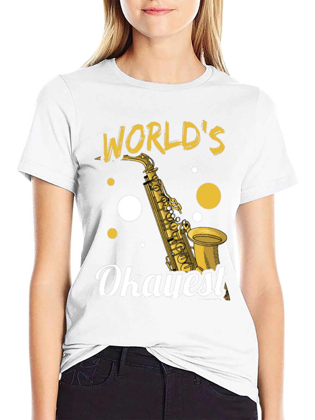 Worlds Okayest Saxophone Player T-Shirt