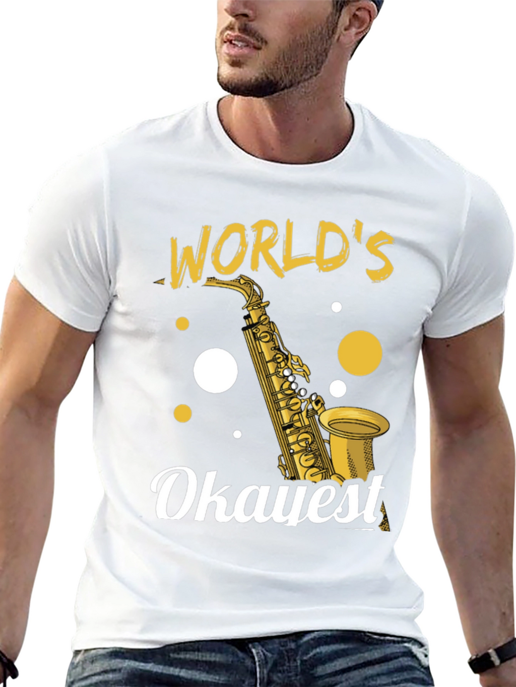 Worlds Okayest Saxophone Player T-Shirt