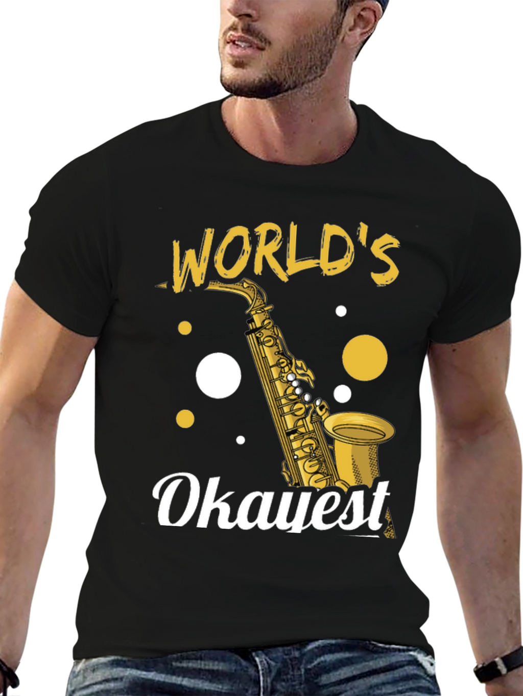 Worlds Okayest Saxophone Player T-Shirt