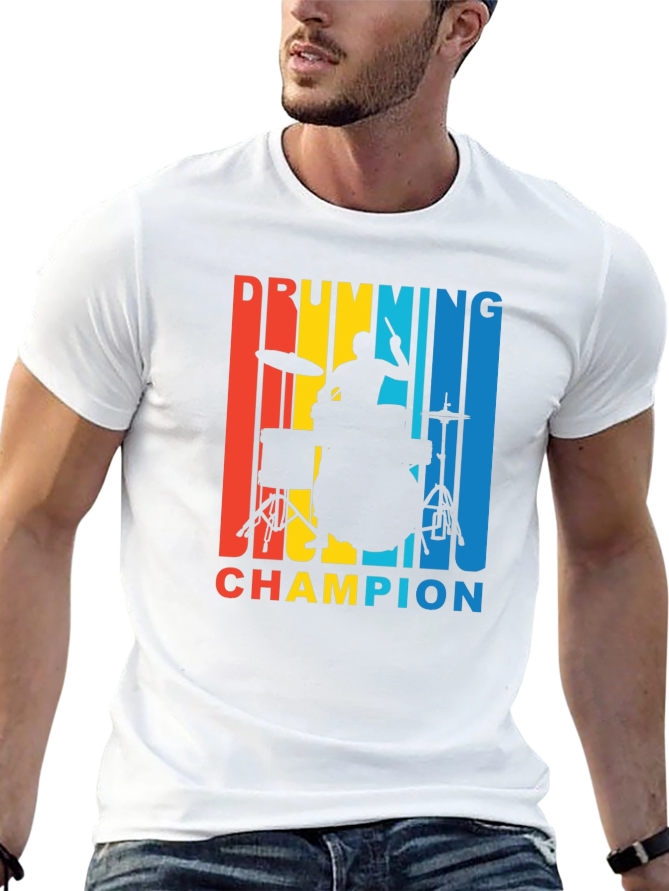 Drumming Champion Retro T-Shirt