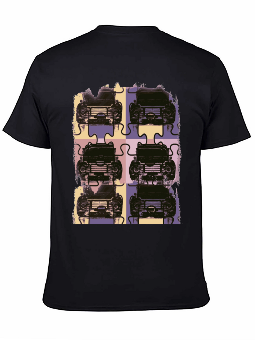 Retro Car Puzzle T-Shirt