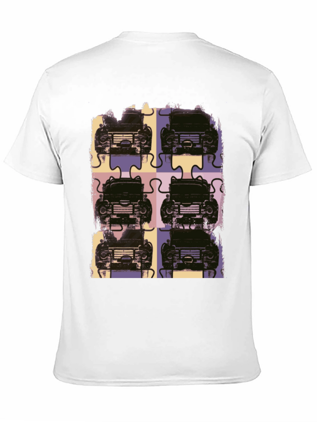 Retro Car Puzzle T-Shirt