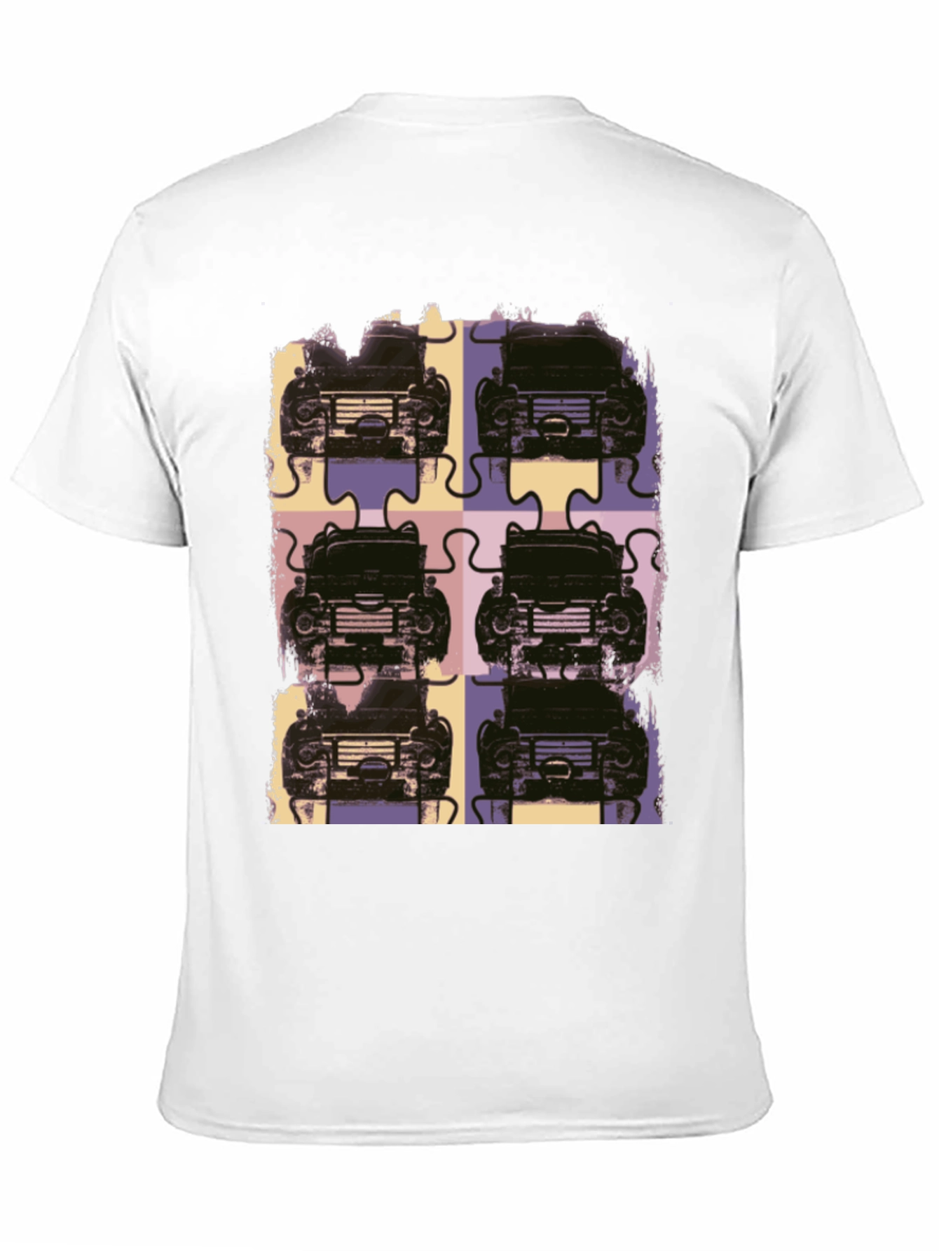 Retro Car Puzzle T-Shirt