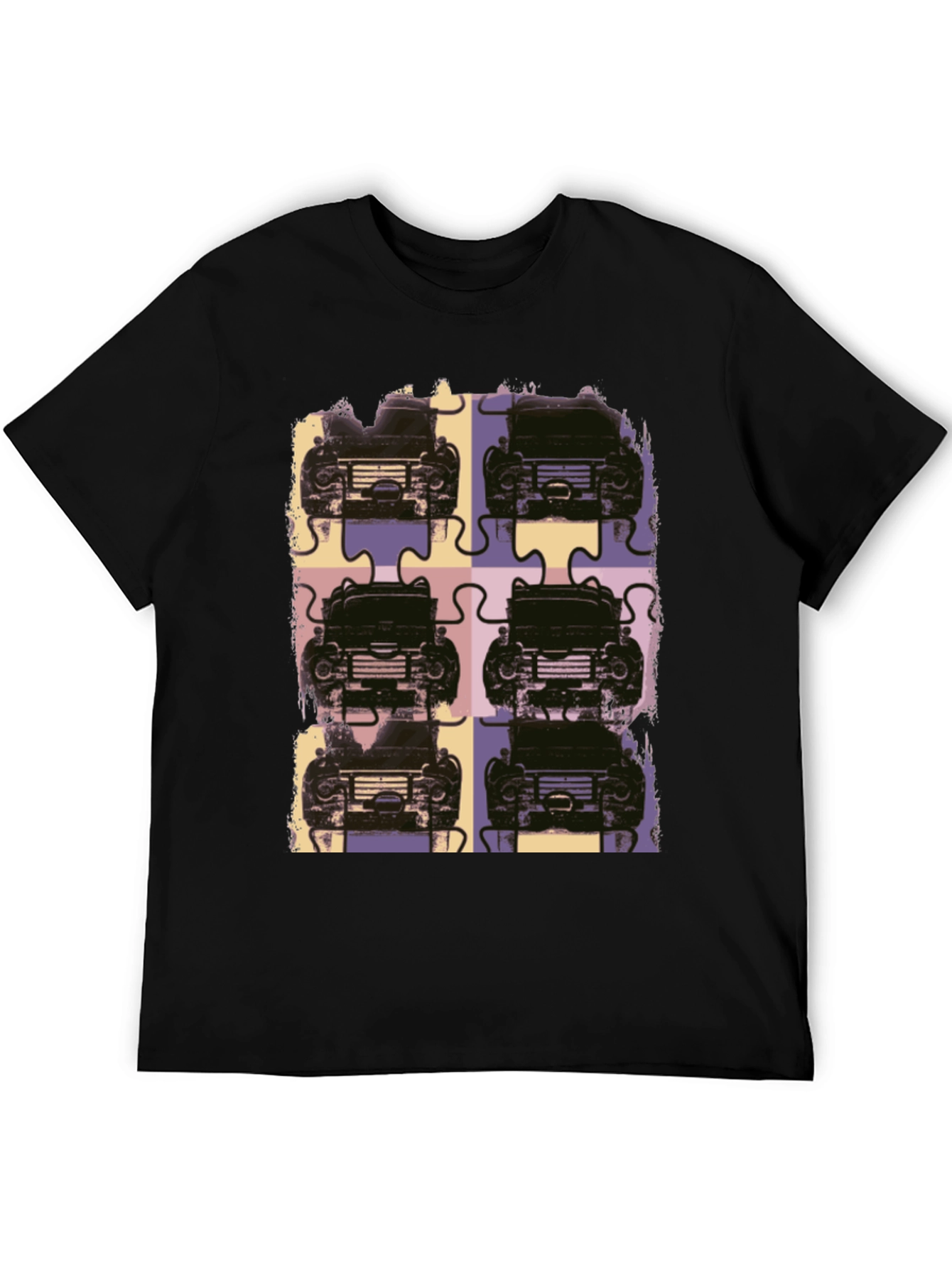 Retro Car Puzzle T-Shirt