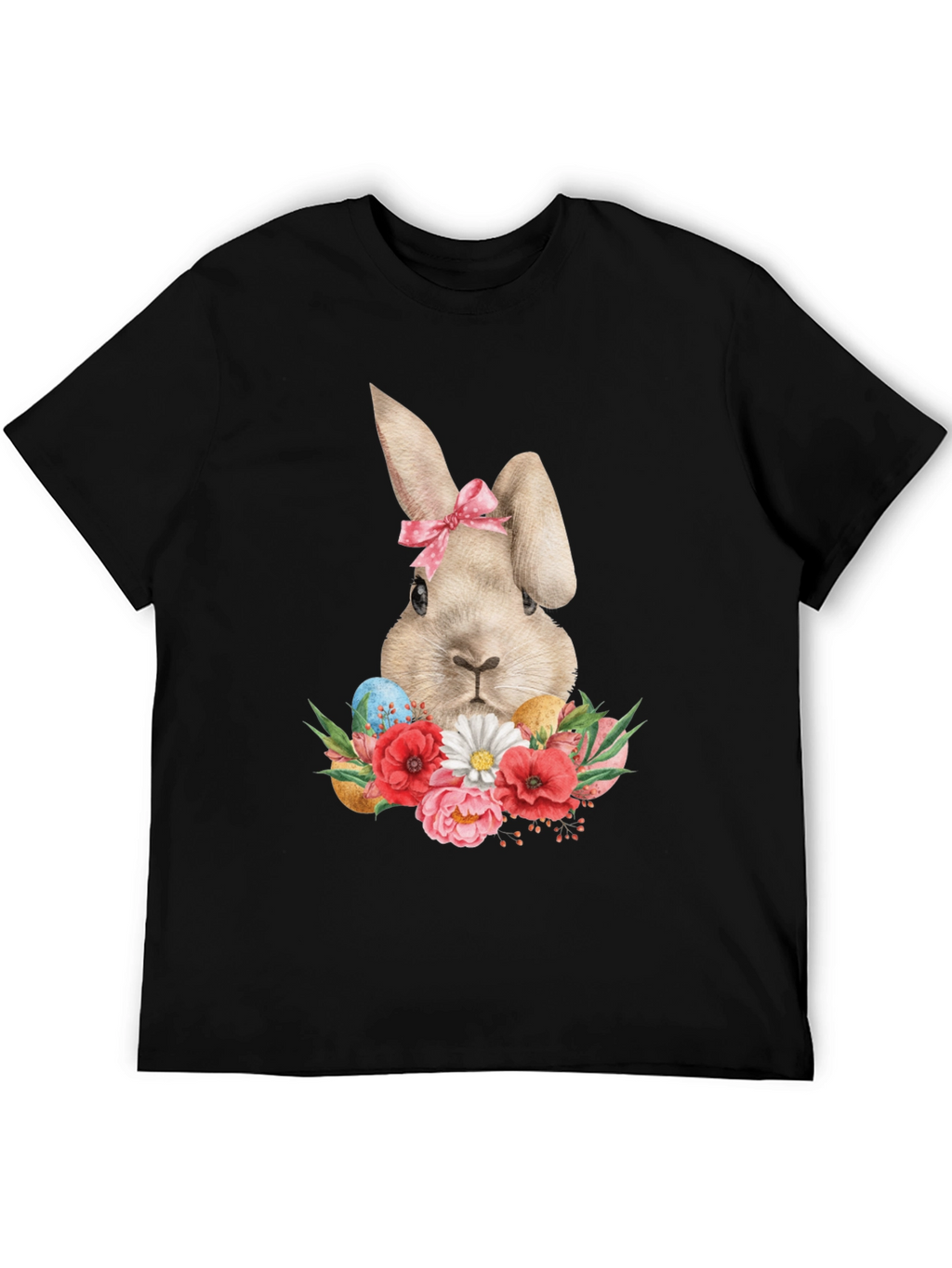 Easter Bunny Floral T-Shirt