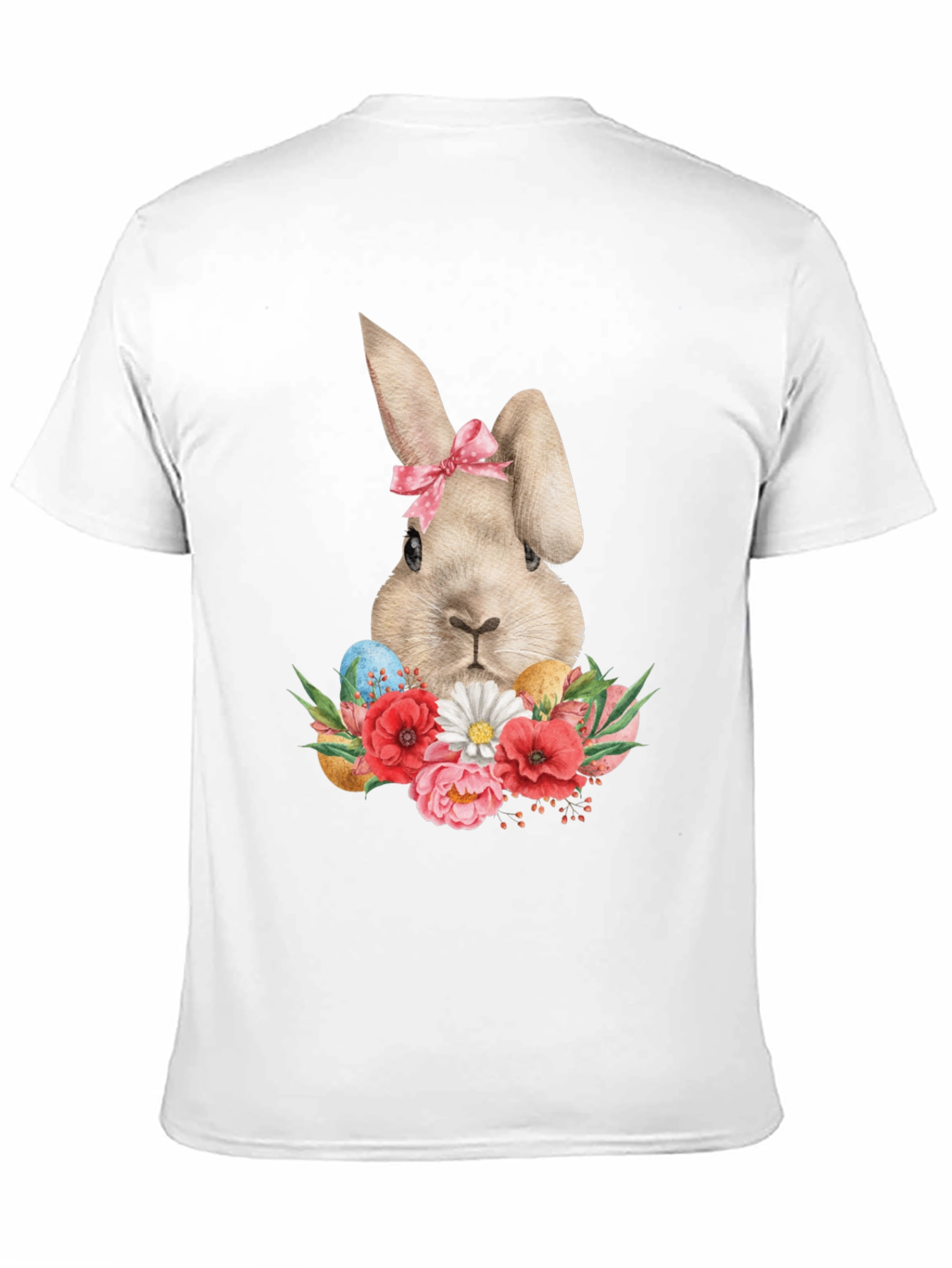 Easter Bunny Floral T-Shirt