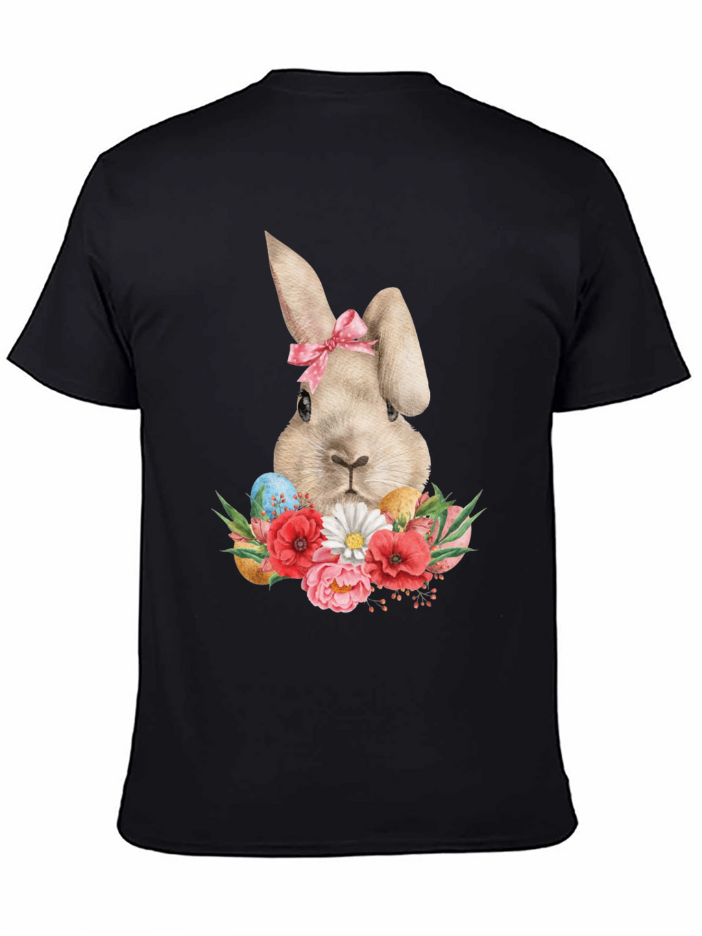 Easter Bunny Floral T-Shirt