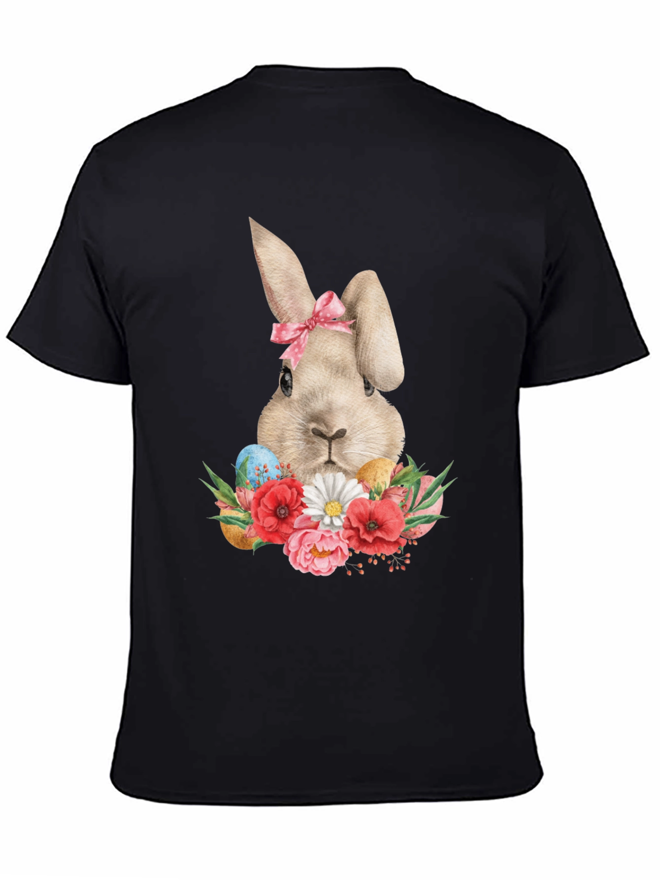 Easter Bunny Floral T-Shirt